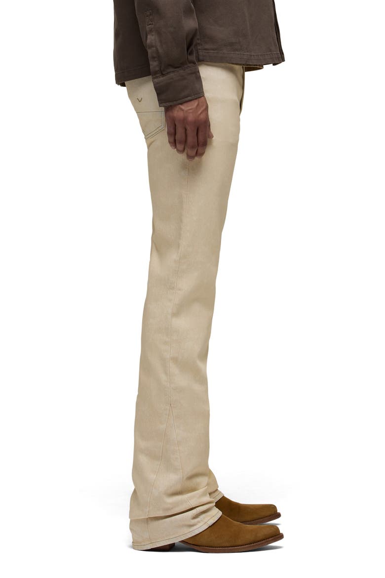 Walker Kick Flare Jeans, Alternate, color, WAX BEIGE