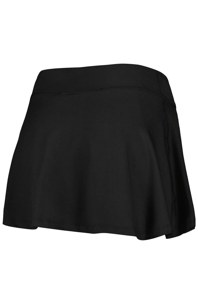 ZOOZATZ Women's ZooZatz Black Clemson Tigers Flowy Skort, Alternate, color, Black