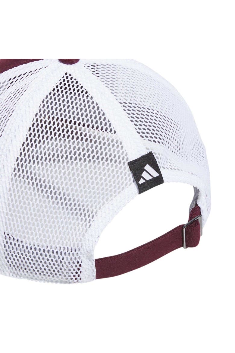 Men's adidas Maroon Mississippi State Bulldogs Mascot Slouch Trucker Adjustable Hat, Alternate, color, Maroon