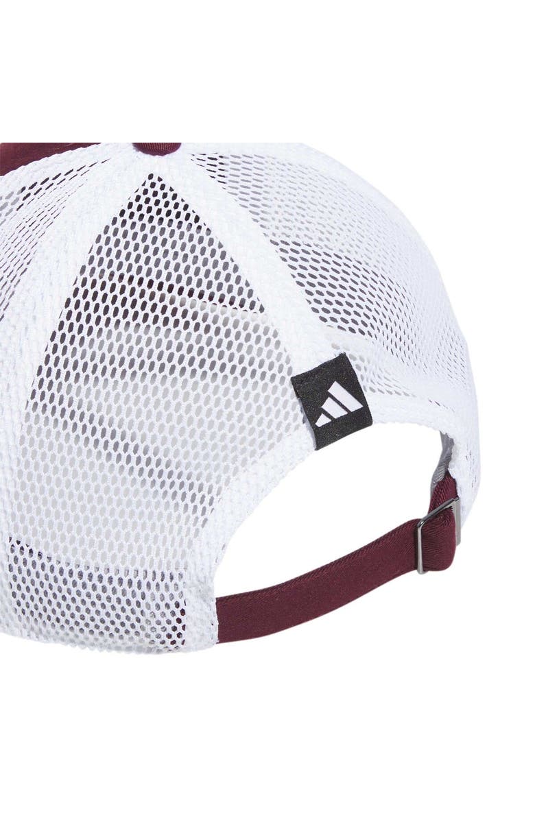 adidas Men's adidas Maroon Mississippi State Bulldogs Mascot Slouch Trucker Adjustable Hat, Alternate, color, Maroon