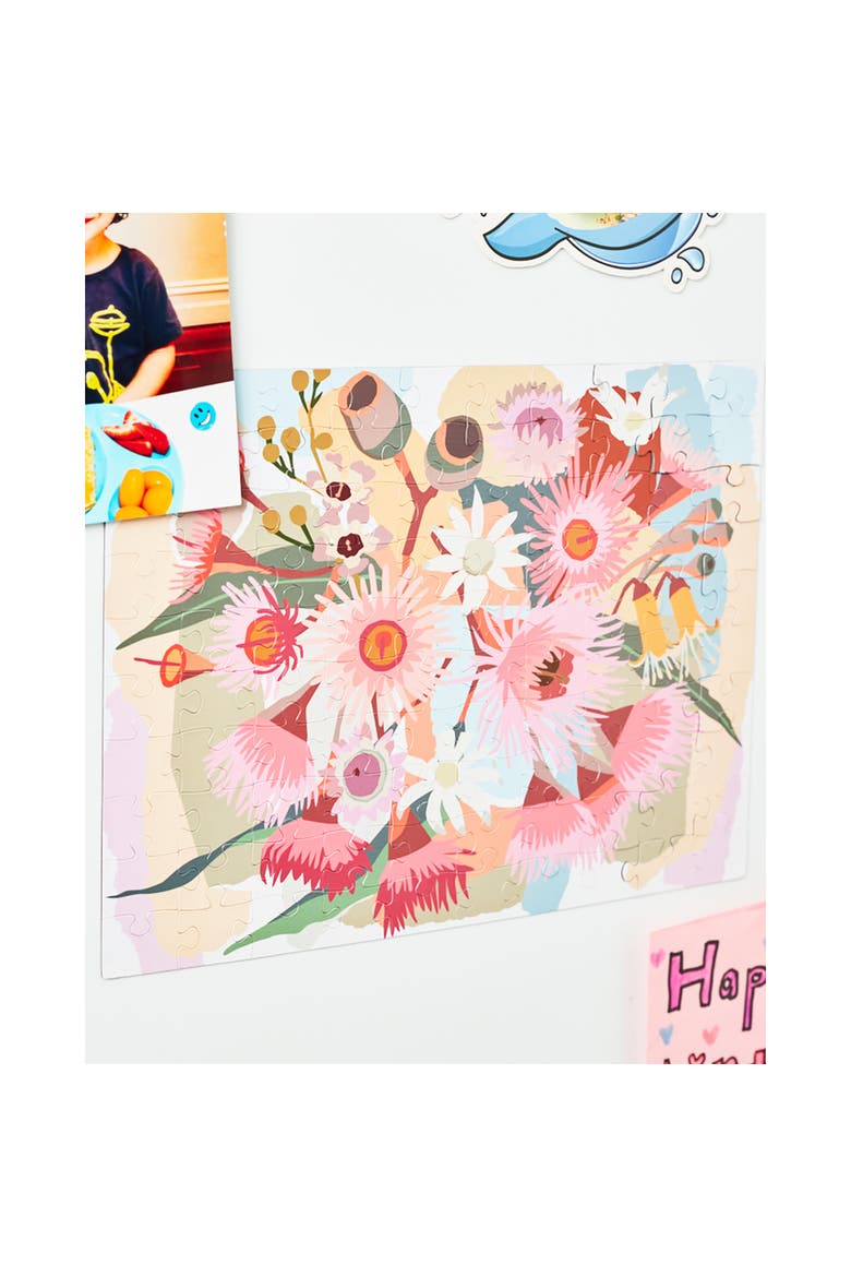Flowering Gum, 100 Piece Magnetic Art Puzzle, 11.4 x 8.3 Inches, Alternate, color, Multicolored