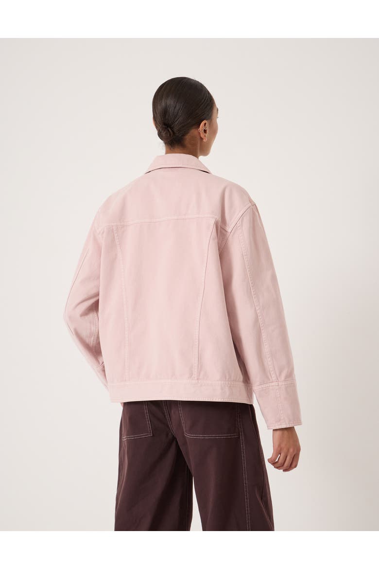 Avril Cotton Utility Barn Jacket, Alternate, color, Pale Pink