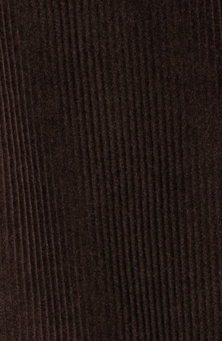 rag & bone Lara Cotton Blend Corduroy Bomber Jacket, Alternate, color, Dark Brown