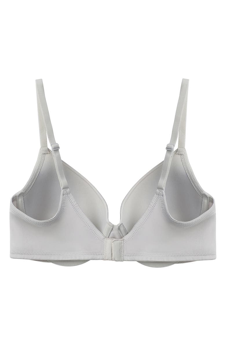 HALSTON Animal Mesh 2-Pack T-Shirt Bras, Alternate, color, Rose / Adobe Rose Grey