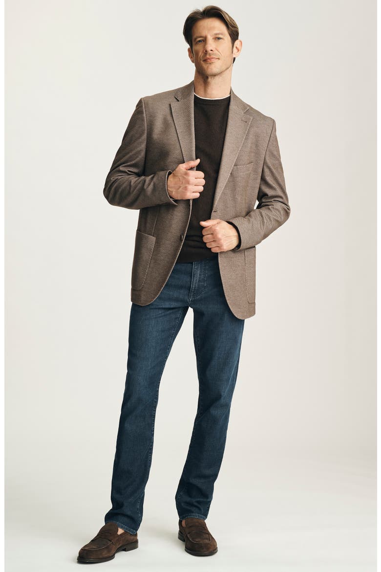 Matteo Honeycomb Sport Coat, Alternate, color, BROWN