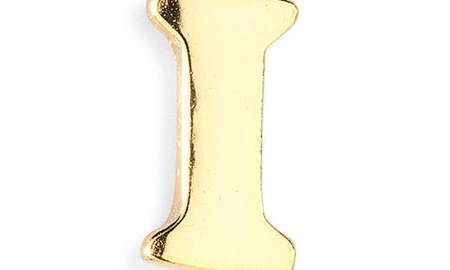 Marlyn Schiff Block Letter Initial Stud Earrings