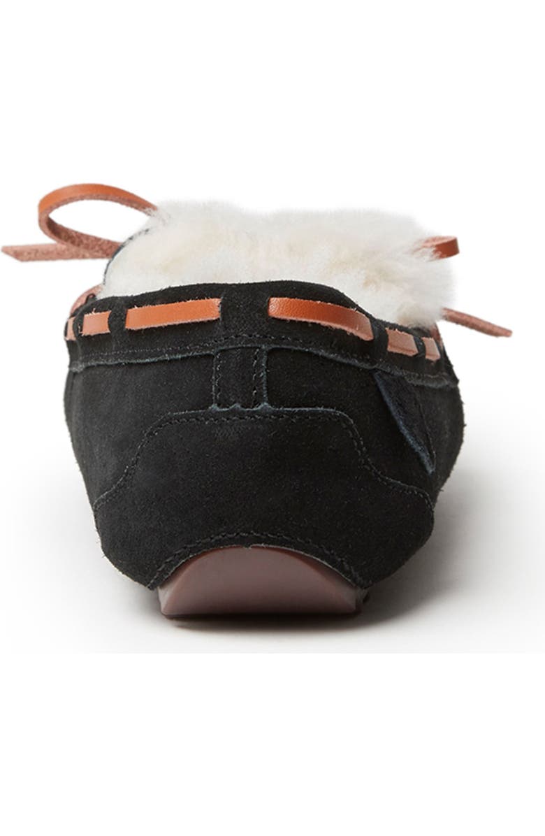 FIRESIDE BY DEARFOAMS Victoria Genuine Shearling Lined Slipper, Alternate, color,