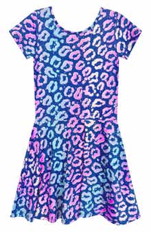 PixieLane Kids' Simply Soft Short Sleeve Skater Dress