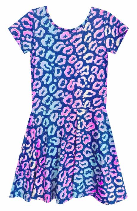 PixieLane Kids' Simply Soft Short Sleeve Skater Dress