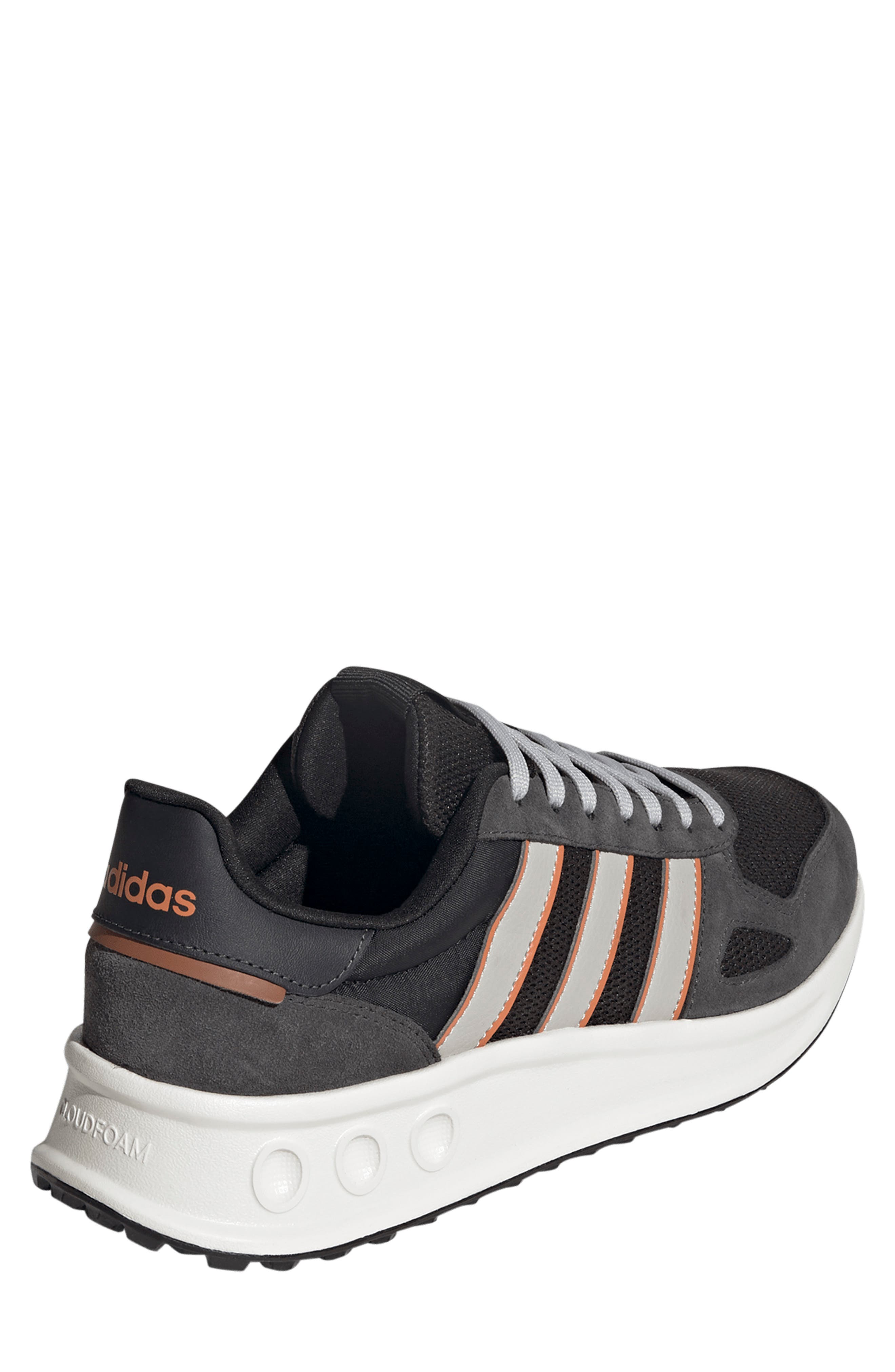 adidas Run 84 Sneaker, Alternate, color, Black/ Grey / Dusky Orange
