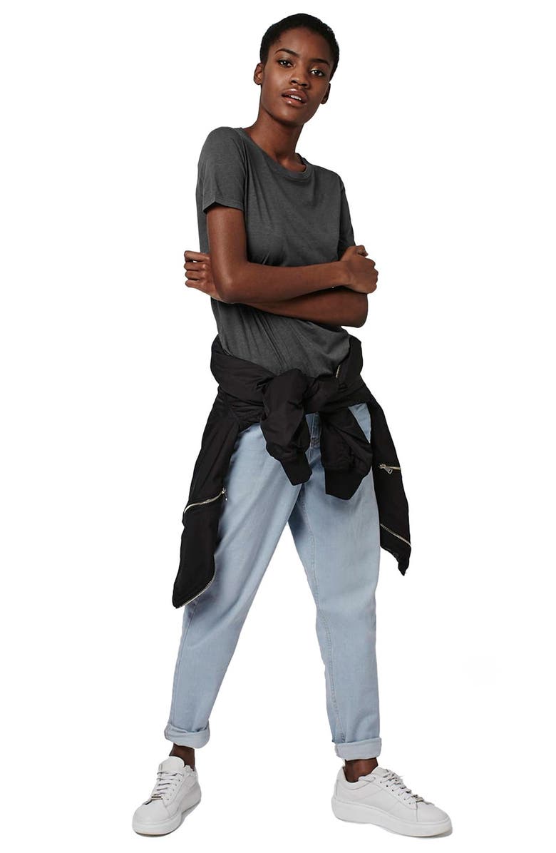 Topshop Washed Tee, Alternate, color, 