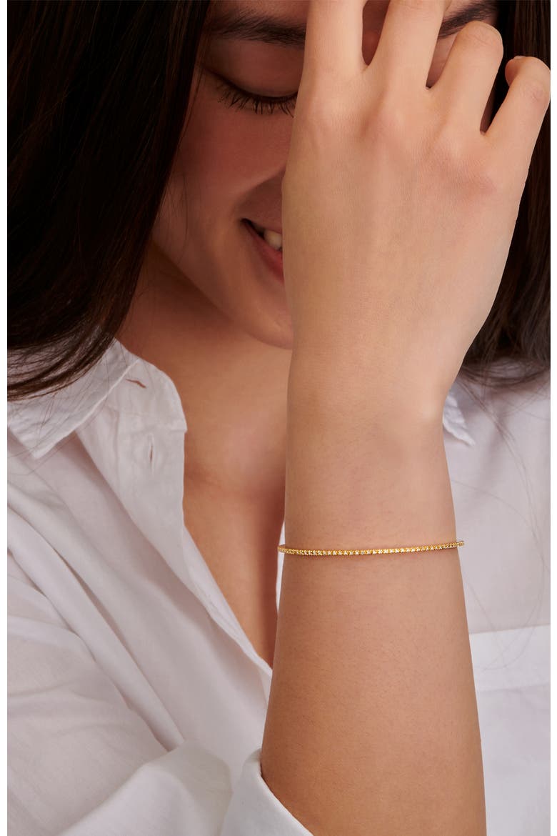 Ever Bangle, Alternate, color, Yellow 18k Gold Plated