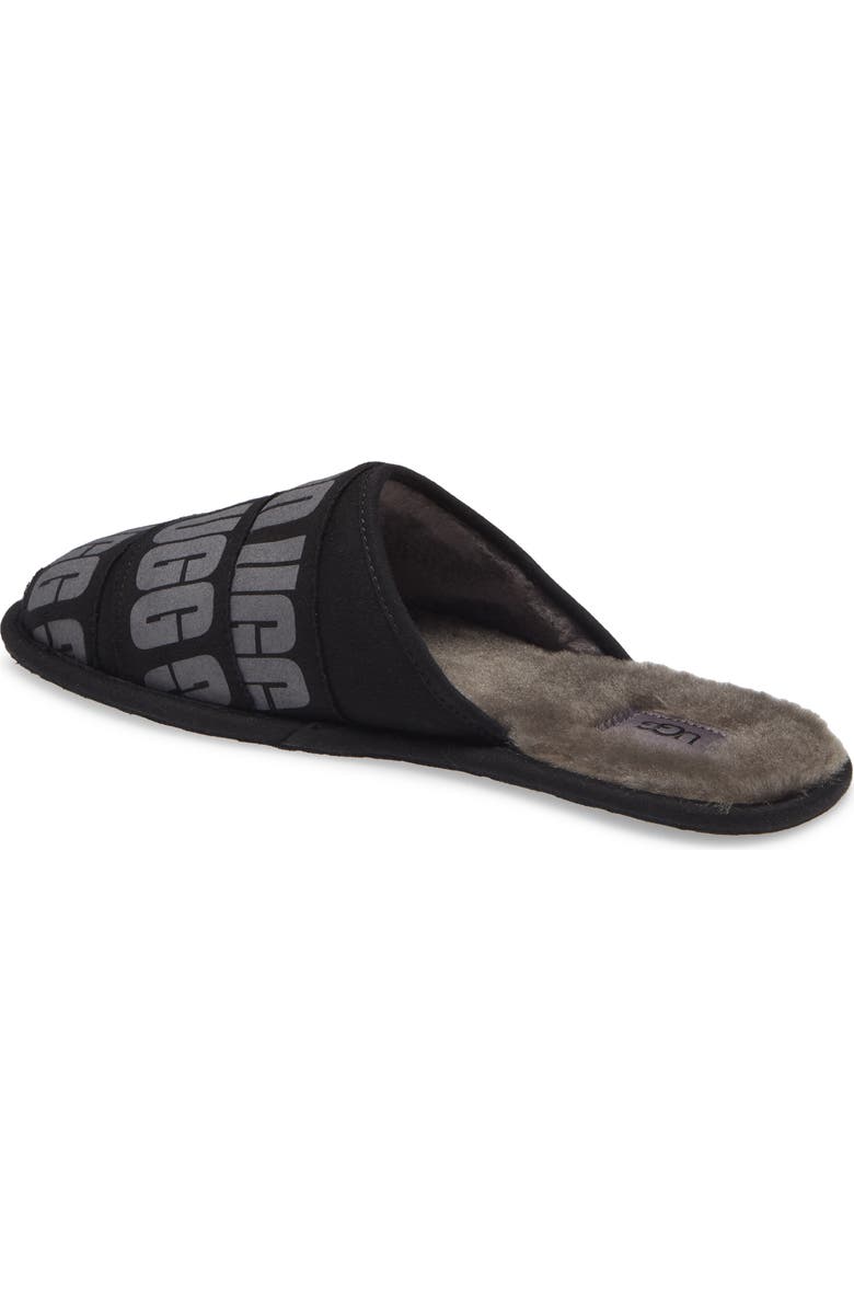UGG<sup>®</sup> Scuff Graphic Band Slipper, Alternate, color,