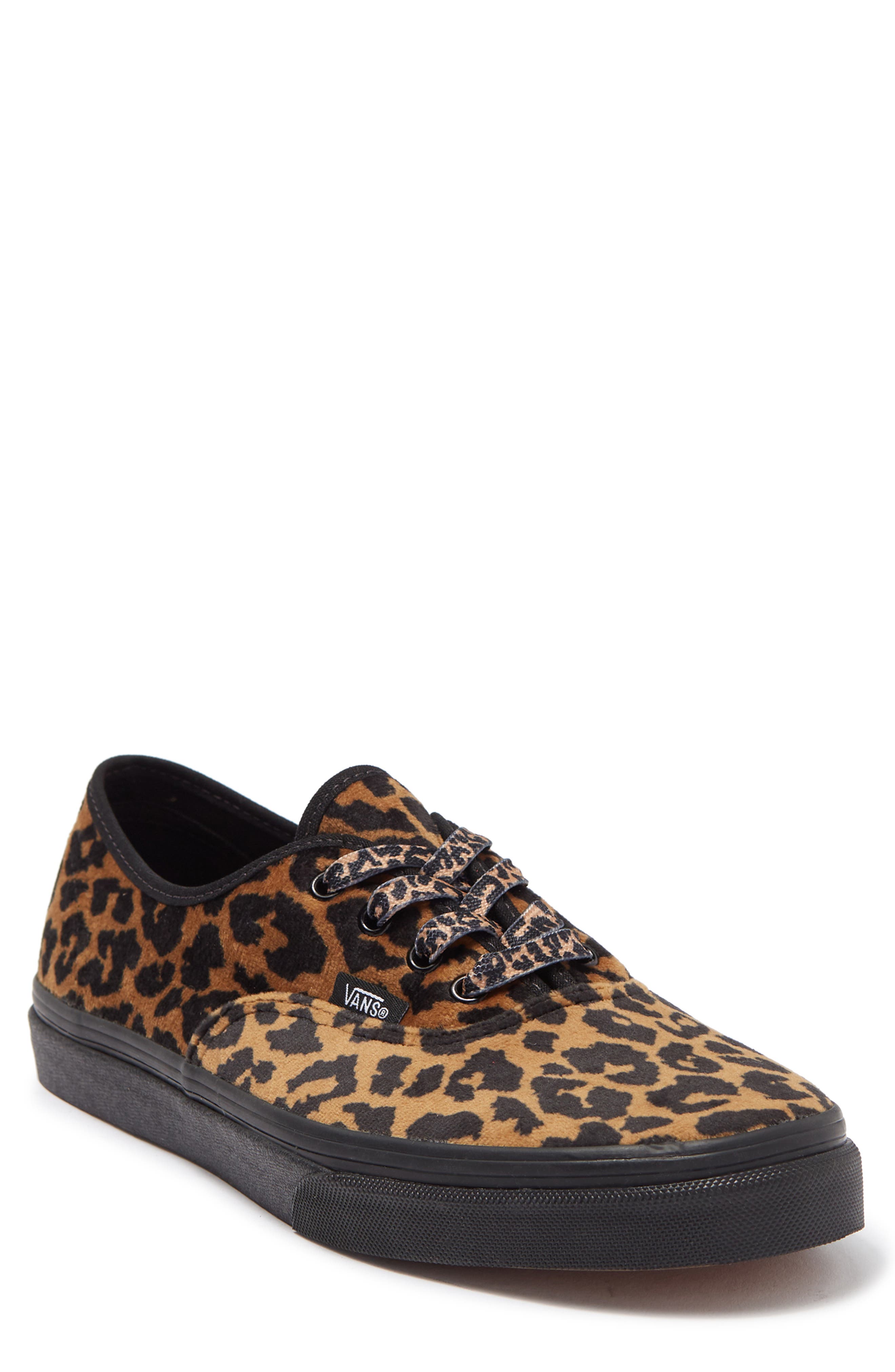 Vans Authentic Leopard Print Sneaker, Main, color, 