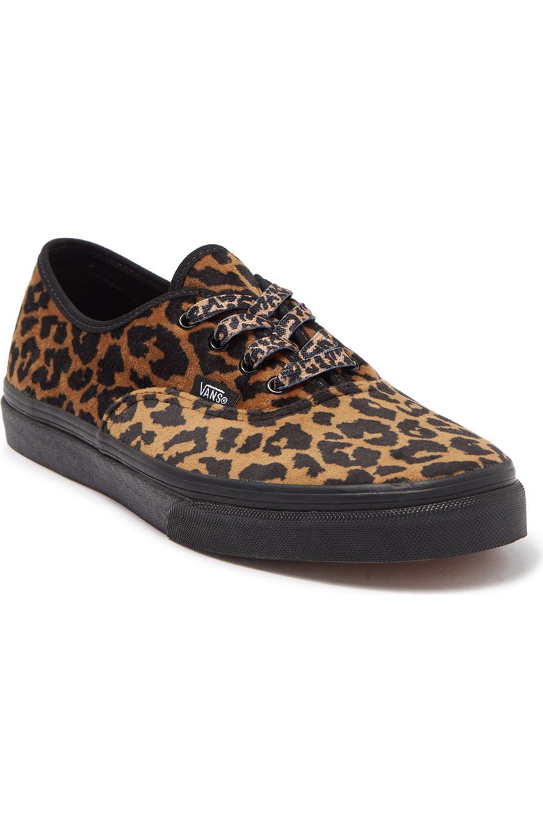 Vans Authentic Leopard Print Sneaker, Main, color,