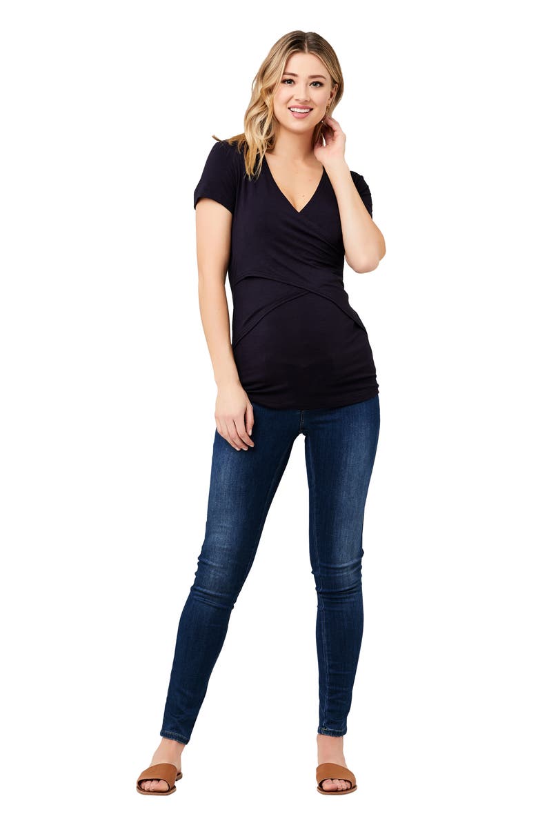 Ripe Maternity Isla Maternity Jeggings, Alternate, color, Indigo