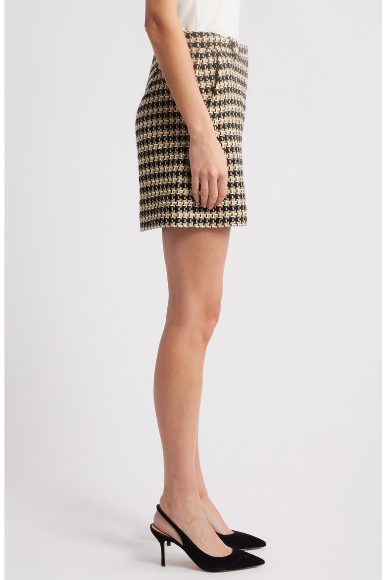 Tasteo High Waist Textured Knit Shorts, Alternate, color, OPEN MISC