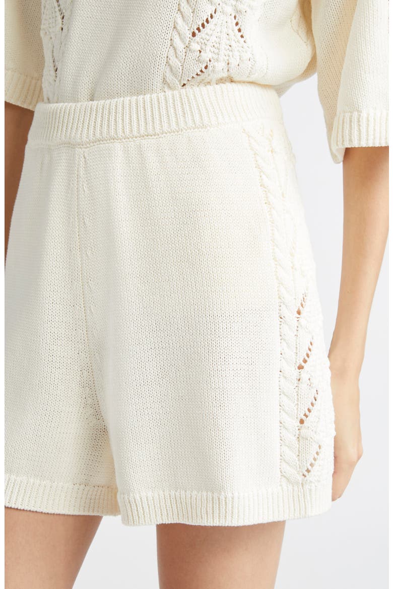 Andel Sweater Shorts, Alternate, color, IVORY