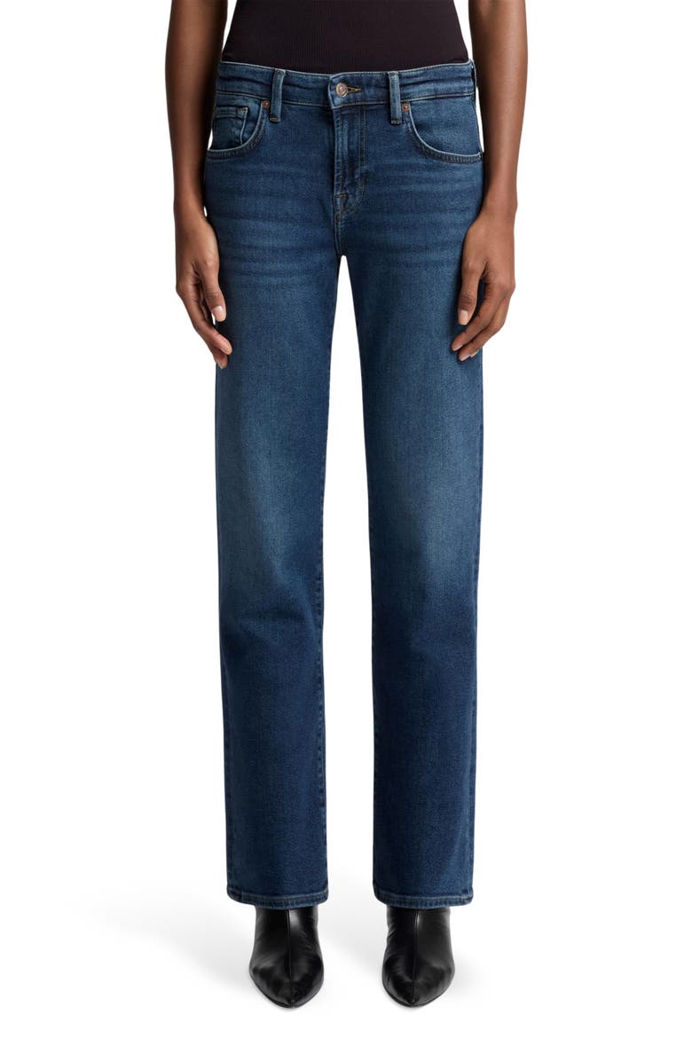 Calie Ankle Straight Leg Jeans, Main, color, CISCO