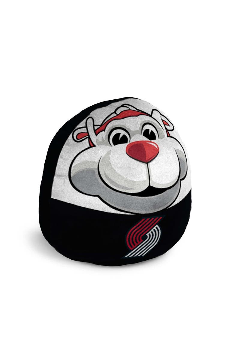 PEGASUS HOME FASHIONS Portland Trail Blazers Plushie Mascot Pillow, Main, color, Black