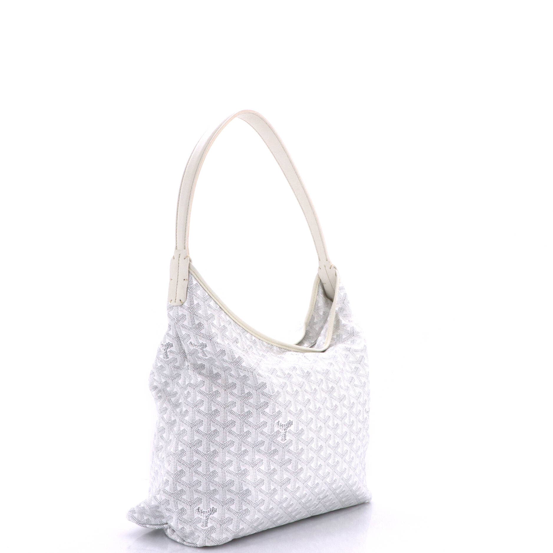 Boheme Hobo Coated Canvas, Alternate, color, White