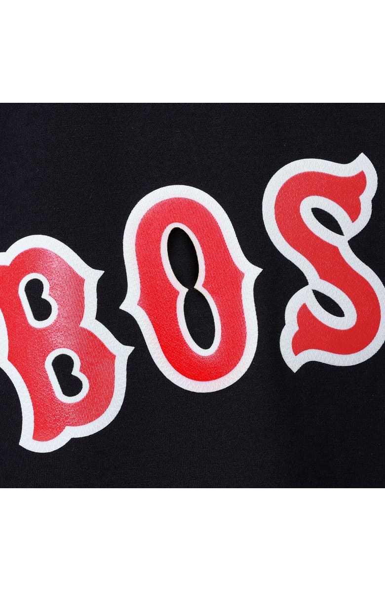 PRO STANDARD Men's Pro Standard Navy/Red Boston Red Sox Taping T-Shirt, Alternate, color, 