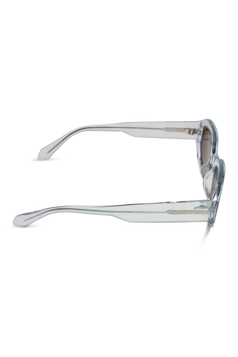 53mm Cat Eye Sunglasses, Alternate, color, TURQUOISE