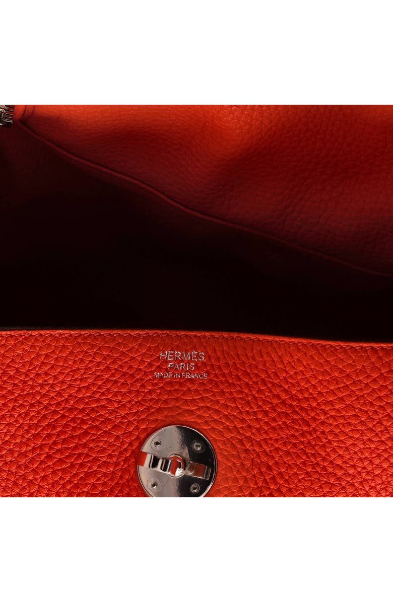 Pre-Owned Hermes Lindy Bag Clemence 30, Alternate, color, Orange Poppy