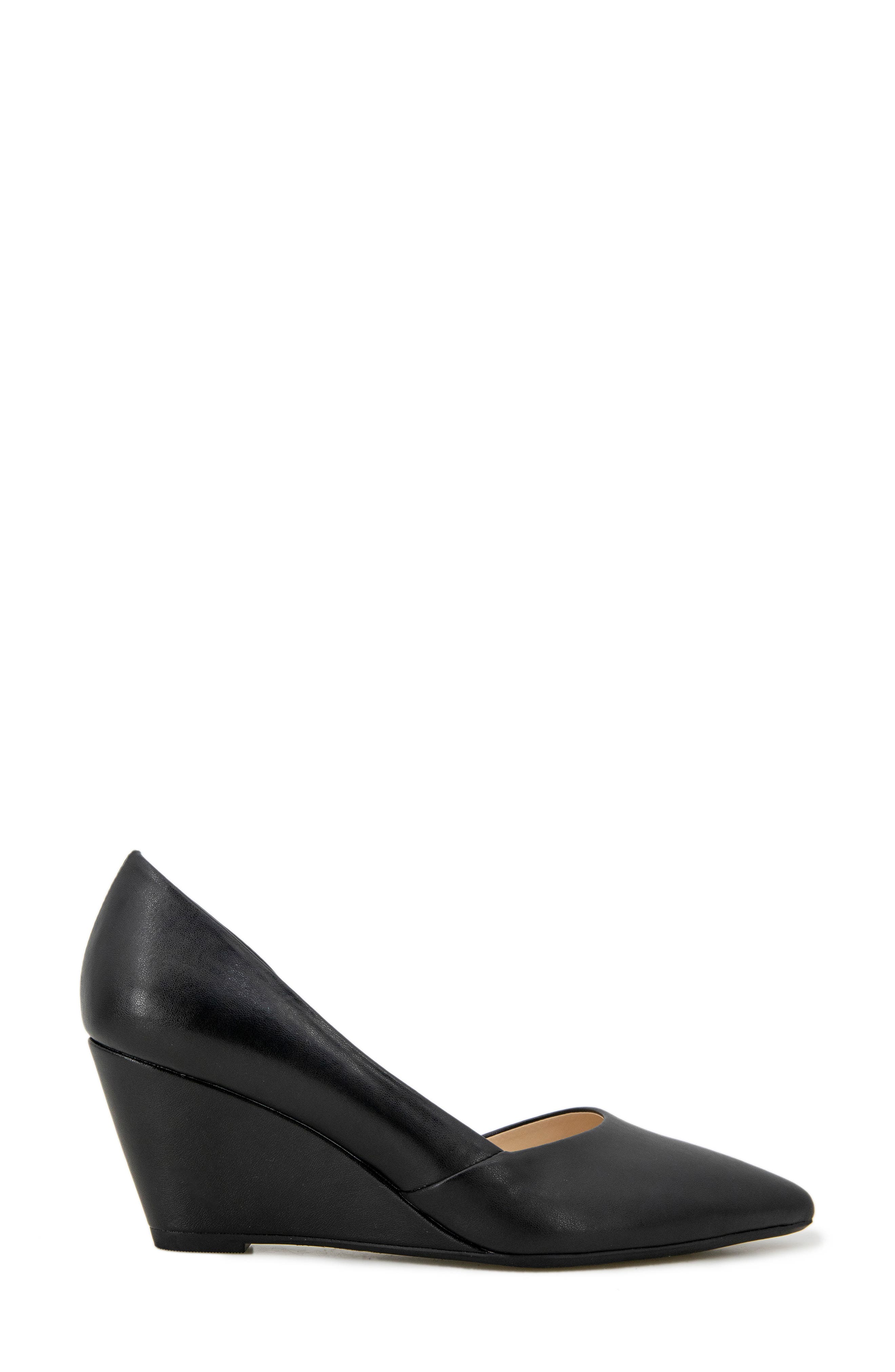 Reaction Kenneth Cole Eltinn Wedge Pump, Alternate, color, Black