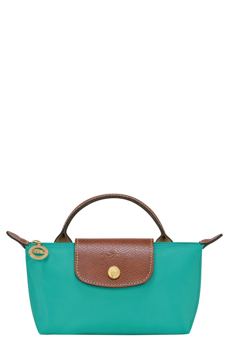 Longchamp Le Pliage Cosmetics Case, Main, color, 