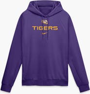 Nike Men's Nike Purple LSU Tigers Premium Performance Raglan Dri-FIT Hoodie
