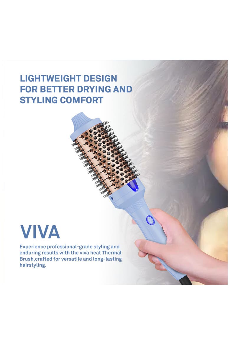 Viva 1 1/4-Inch Professional Hot Comb, Alternate, color, Blue