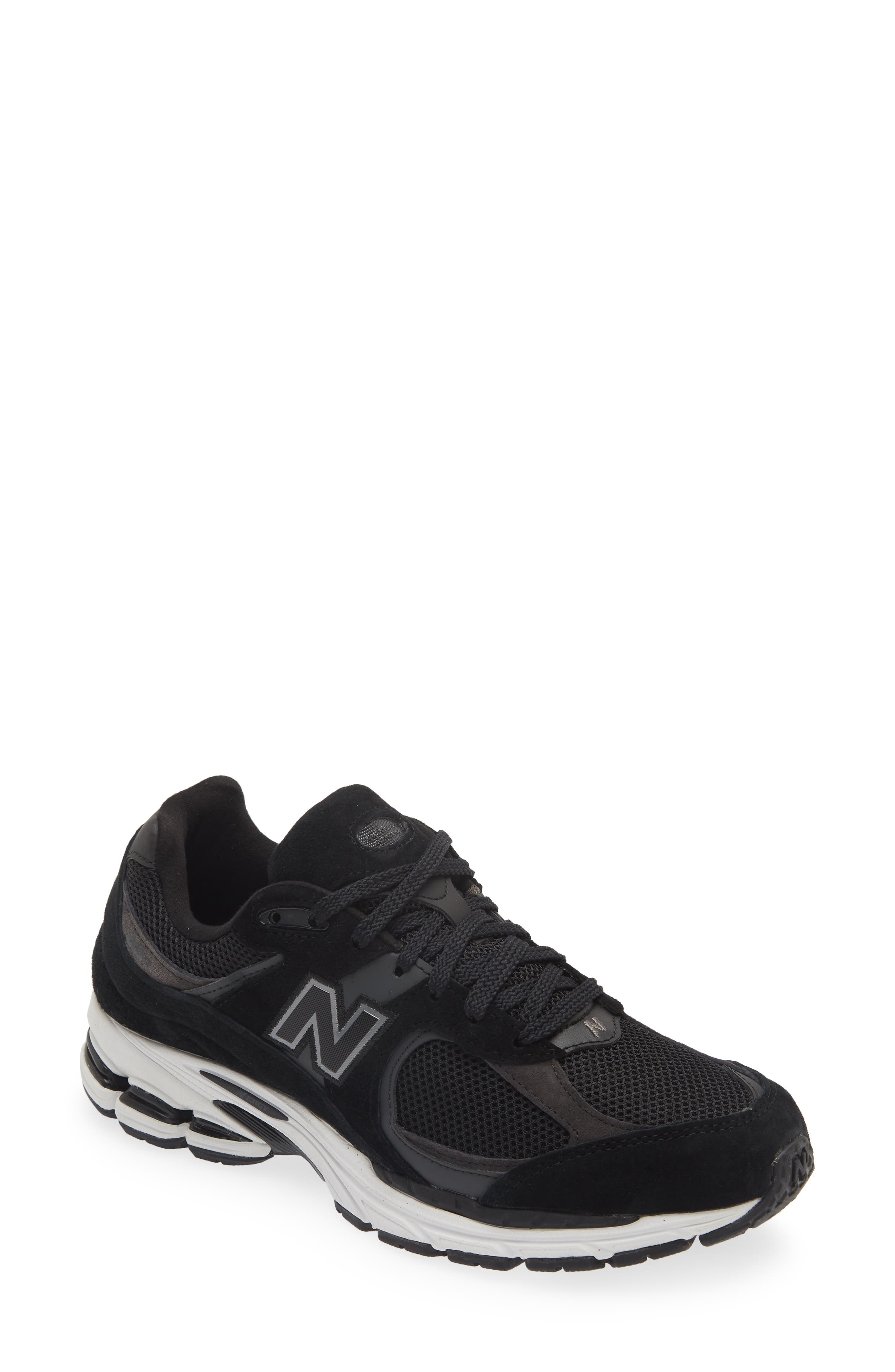 New Balance 2002R Sneaker, Main, color, Black/ Gunmetal/ White