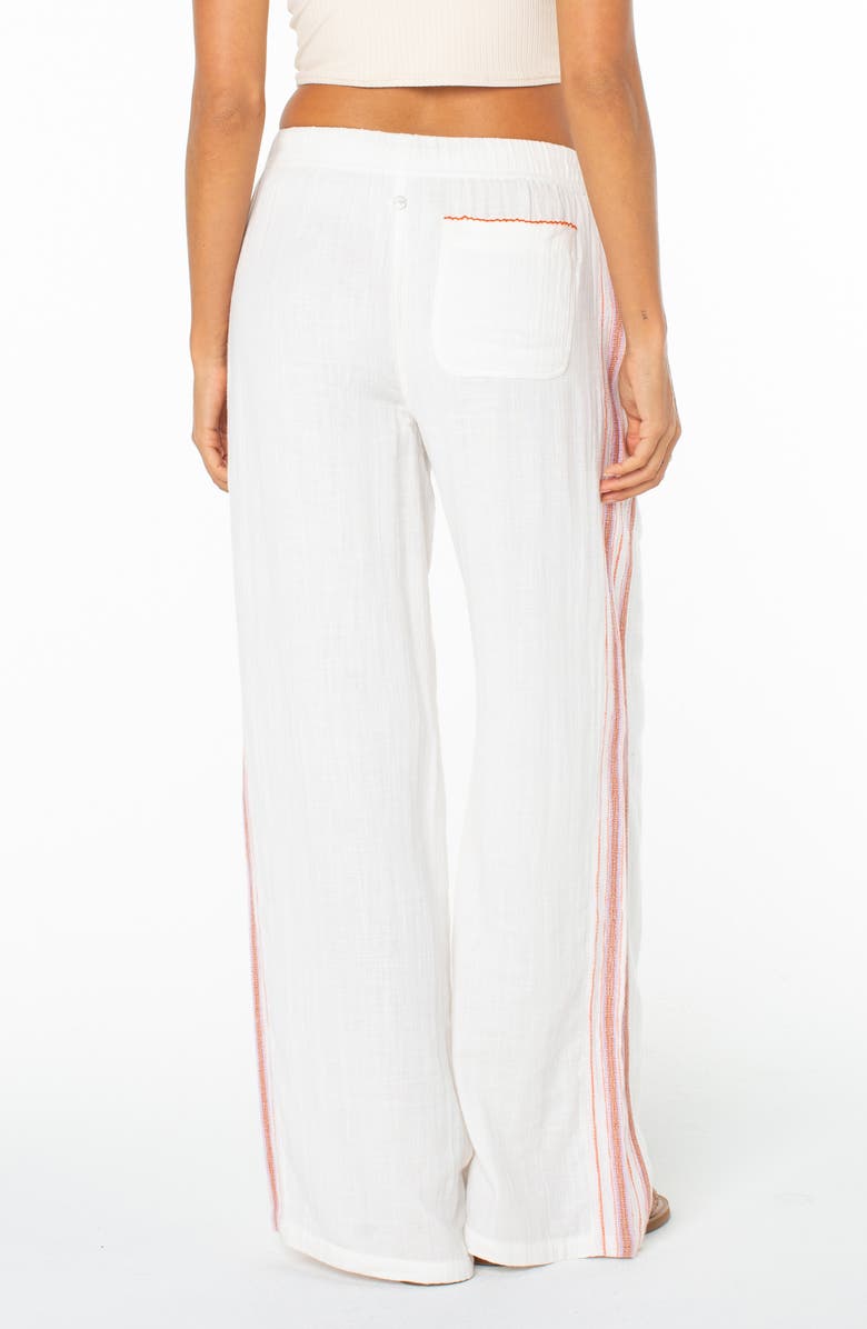 Roxy Fiesta Siesta Wide Leg Pants, Alternate, color, Cloud Dancer
