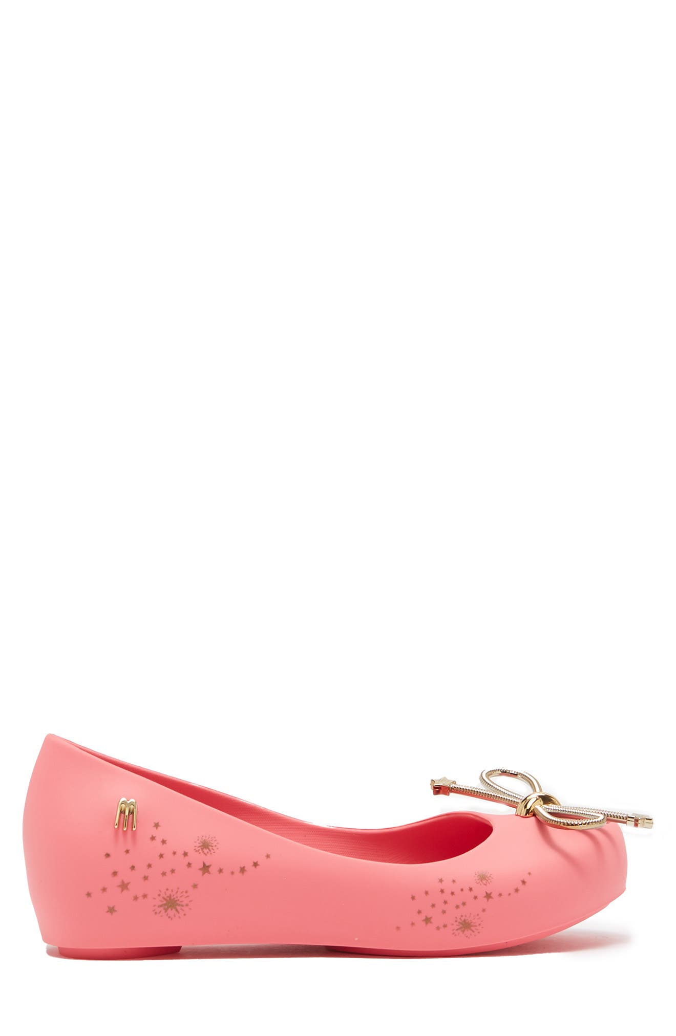 Mini Melissa Mel UltraGirl Elements Star Print Ballet Flat, Alternate, color, 