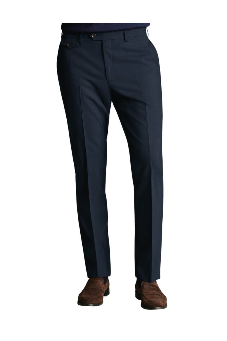 Smart Wool Trouser, Main, color, Ink Blue