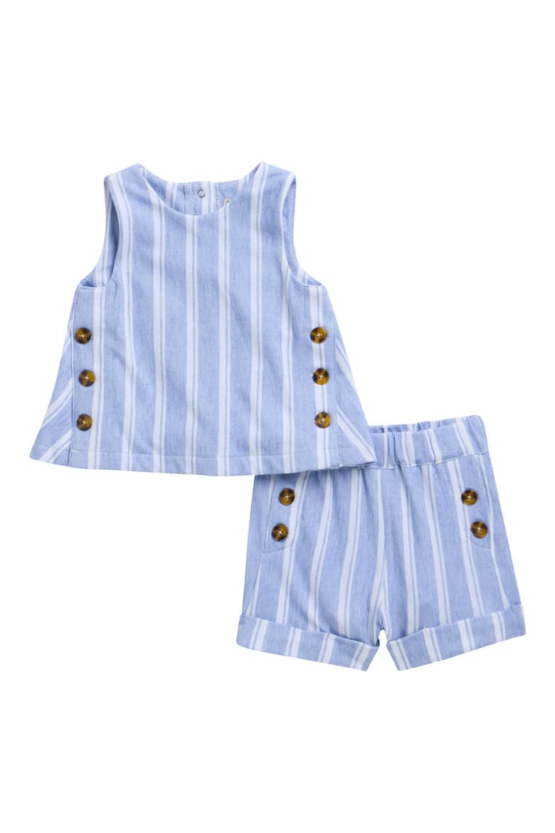 Sailor Tank & Shorts Set, Main, color, BLUE