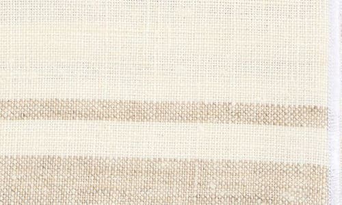 Clifton Wilson Stripe Linen Pocket Square