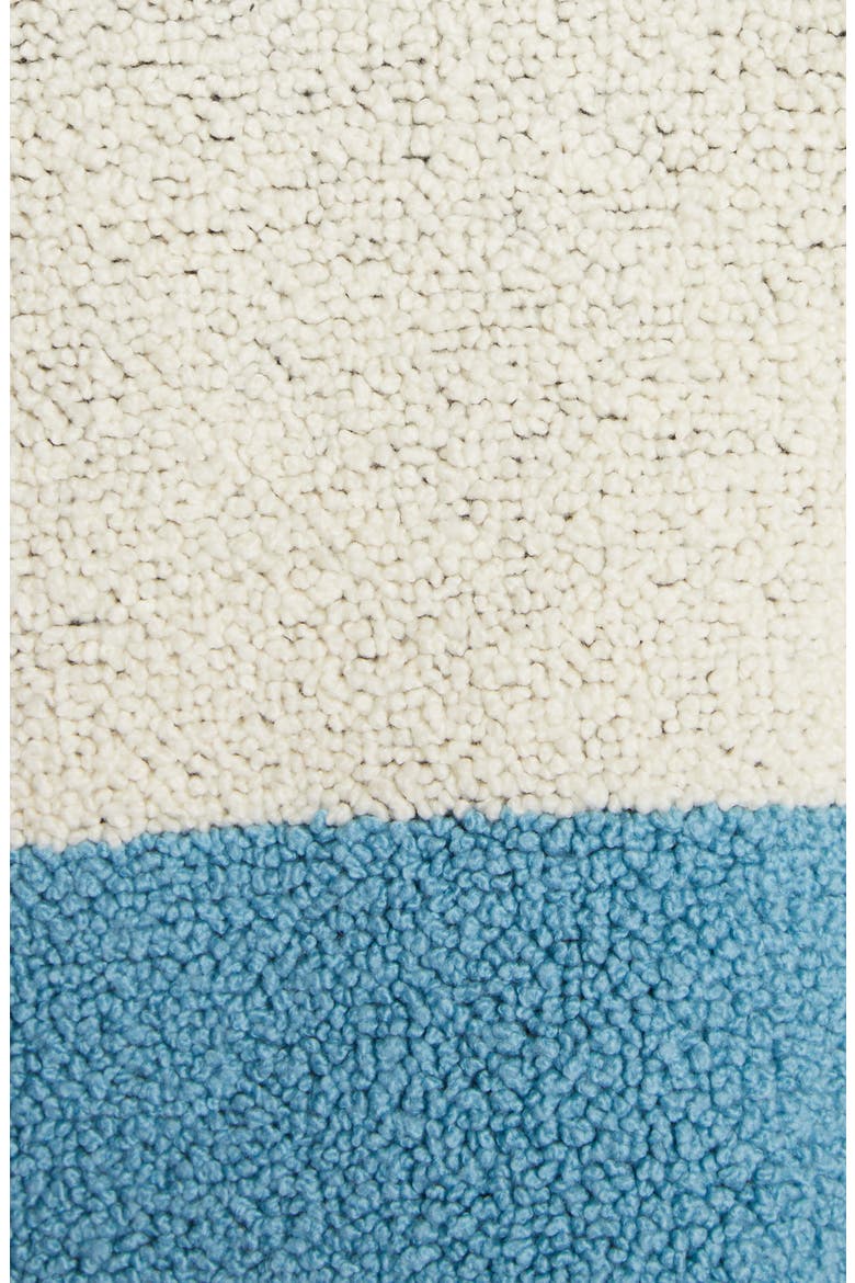 John John Colorblock Jacquard Wool Blend Sweater, Alternate, color, 9149 CHALK/ DUSK