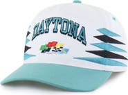 '47 Men's '47  White/Green Daytona International Speedway Diamond Cut Hitch Adjustable Hat