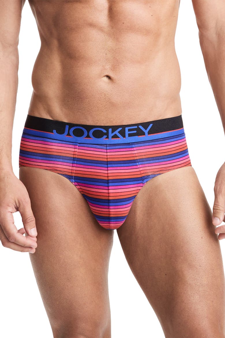Men's True Style Brief - 3 Pack, Alternate, color, Floral Blur