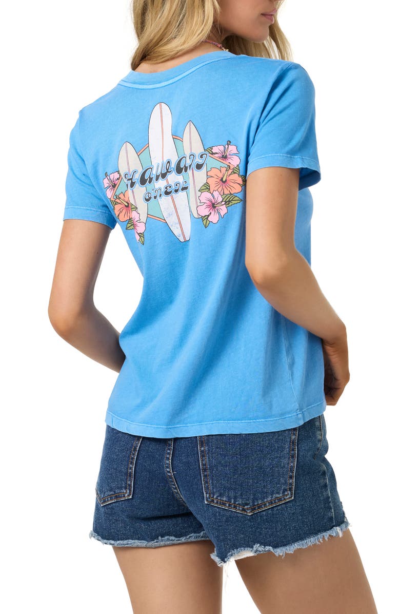 O'Neill Hawaii Quiver Cotton Graphic T-Shirt, Alternate, color,