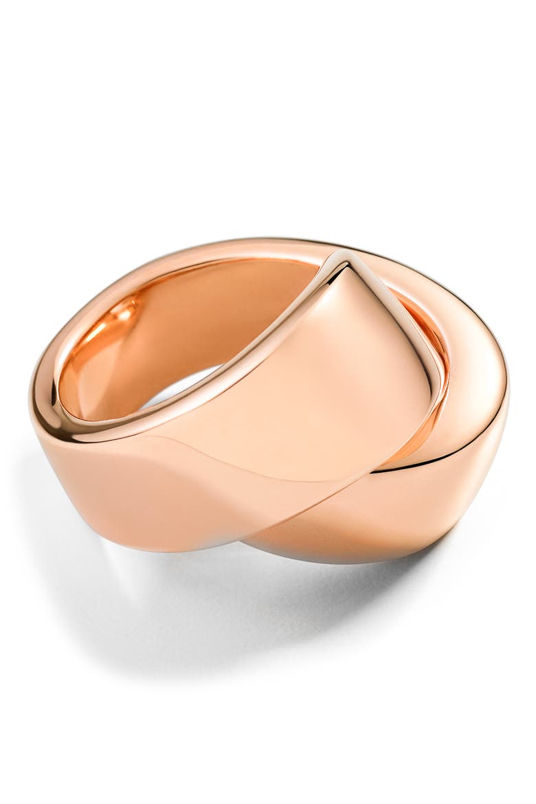 Abbraccio Knot Ring, Alternate, color, ROSE GOLD