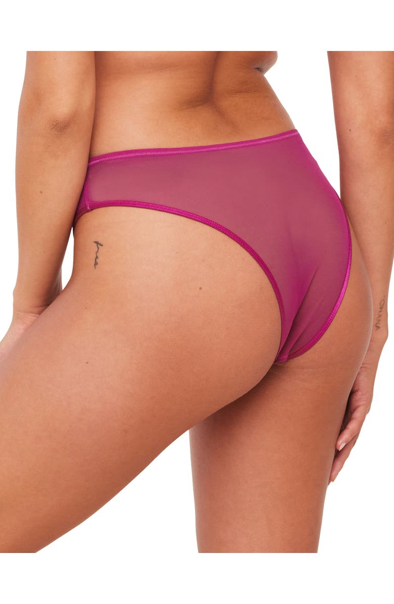 Adore Me Andy Cheeky Panties, Alternate, color, Dark Pink