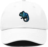 Dalix Chameleon Embroidered Dad Hat