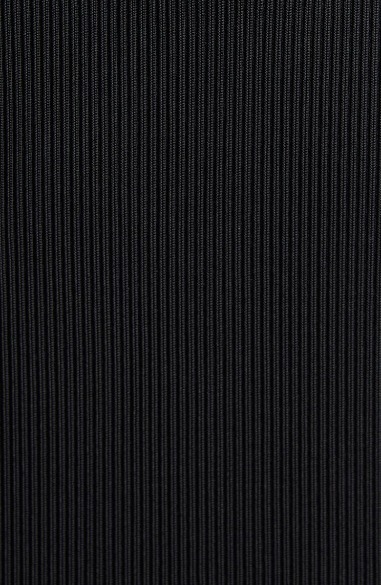 Moncler Rib Knit Polo Dress, Alternate, color,