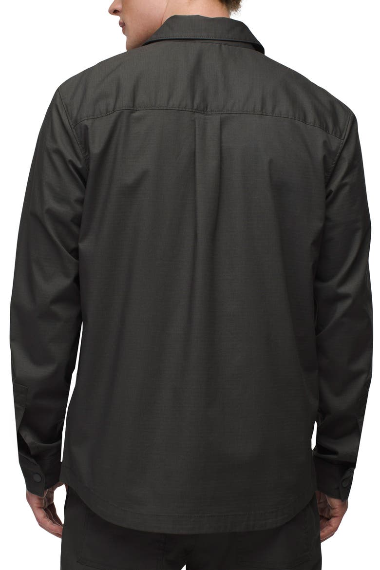 Palisades Ripstop UPF Snap Front Field Shirt, Alternate, color, DARK IRON