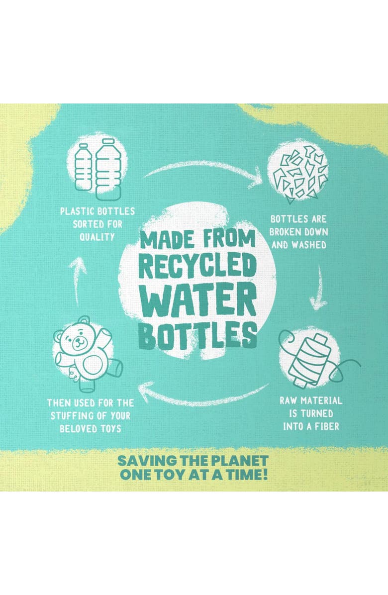 SnugArooz Fitz the Fox, Orange and White Plush Dog Toy, Squeaks, Crinkles, Alternate, color, Multicolored