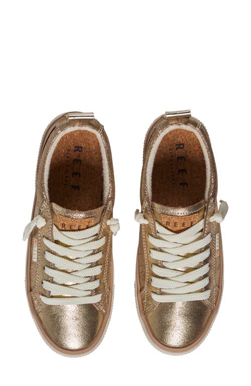 Reef Lay Day Dawn Sneaker In Champagne Suede