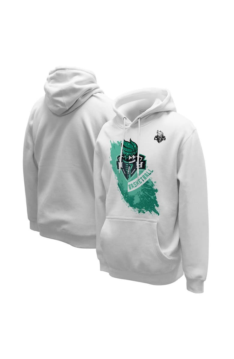 Stadium Essentials Unisex Stadium Essentials White New York Liberty Splashed Pullover Hoodie, Main, color, White